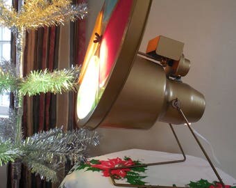 Rotating aluminum christmas tree