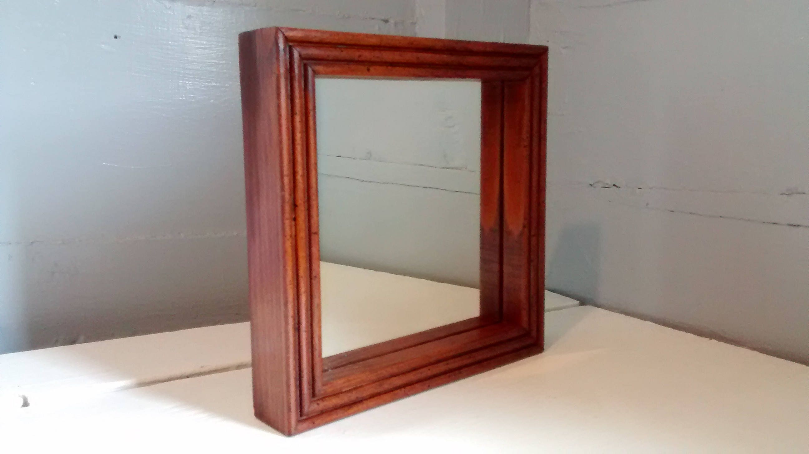 Mirror, Small, Square Mirror, Framed Mirror, Wall Mirror, Accent Mirror