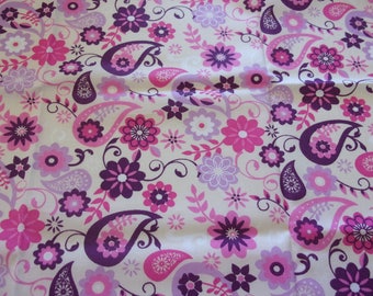 Fabric coupon 50 x 70 cm vintage theme