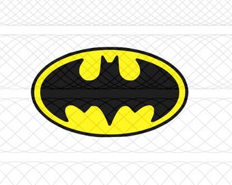 Batman Emblem SVG, PNG, and STUDIO3 Cut File for Silhouette Cameo/Portrait and Cricut Explore DIY Craft Cutters