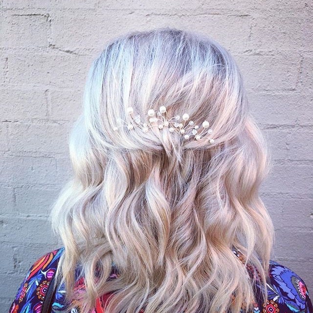 Wedding Hair Accessories Bridal Hair Pins Swarovski Crystal