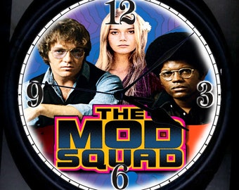 Mod Squad Wall Clock