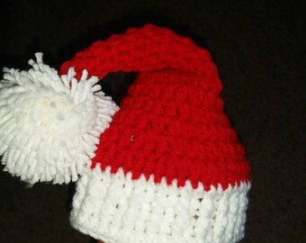 Newborn baby santa hat