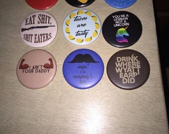 Wynonna Earp Buttons