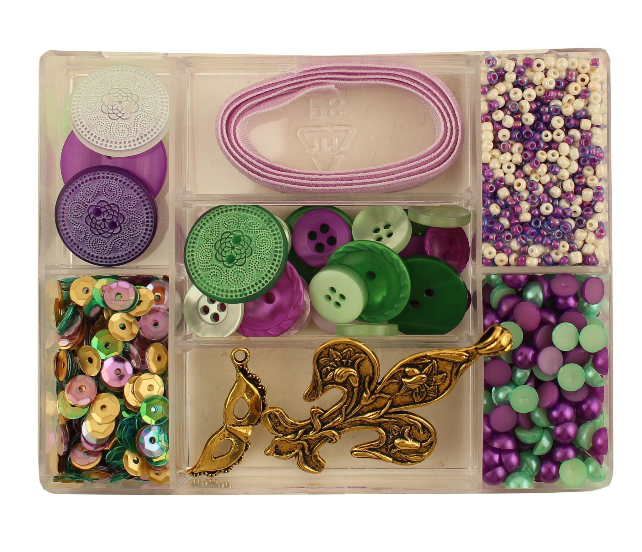 28 Lilac Lane Decorative EmbellishmentsButtons Pearl