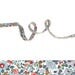 NEW -- Betsy Ann Porcelain Liberty fabric bias binding 10mm wide double fold by the yard, cotton fabric tape, quilt edging