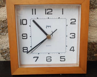 Vintage French Japy Wall Clock