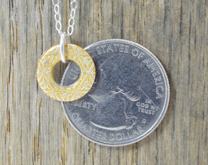 Moroccan Coin Necklace, Gold Coin Necklace, Coin Art, Morocco, Silver Coin, Moroccan Art, Boho Necklace, Two-Sided, Coin Charm, Charm