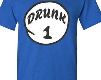 Drunk 1,2,3,4,5 etc shirts