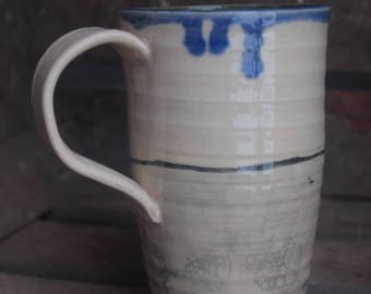 Clear, Underglaze Bubbles