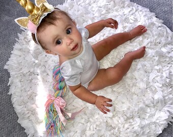 Unicorn, unicorn birthday party, unicorn headband, horn unicorn, gold unicorn, 1st birthday unicorn theme ,newborn unicorn photo props, girl