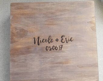 Customizable Wooden Box