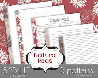 Grid Dots Bullet Journal Printable Paper 9x7 A5 and Letter