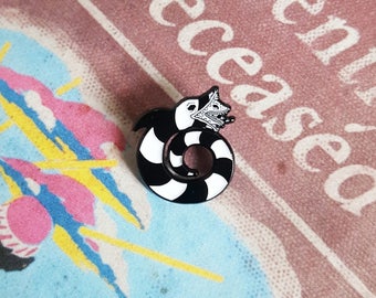Beetlejuice SandWorm Lapel Pin By VOIDEaD
