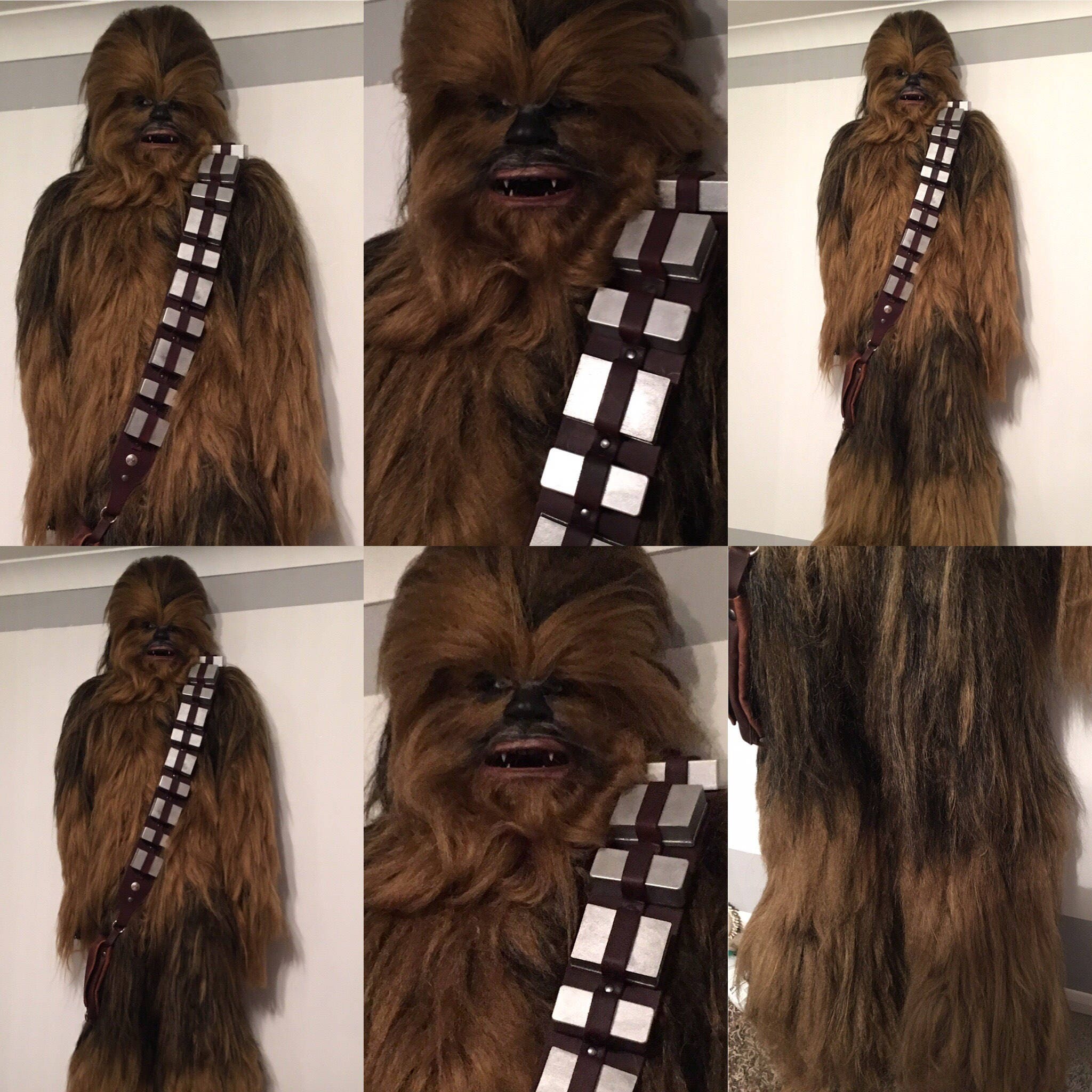 Chewbacca life size suit Mask / Bandolier not included