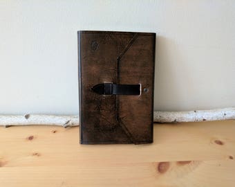 Hand Bound Leather Notebook
