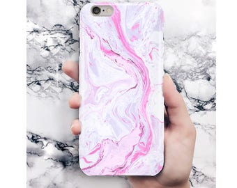 Pink Marble iPhone 6 Case iPhone 6s plus Case iPhone 7 7 Plus Case iPhone 5 5s SE Case Samsung Galaxy S6 S7 S7 Edge S8 S8 Plus Case