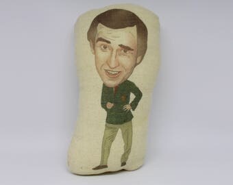Alan Partridge Inspired Custom Plush Doll (Handmade Stuffed Soft Plushy Ornament- Comedy, Steve Coogan, Alpha Papa, Knowing me knowing you)