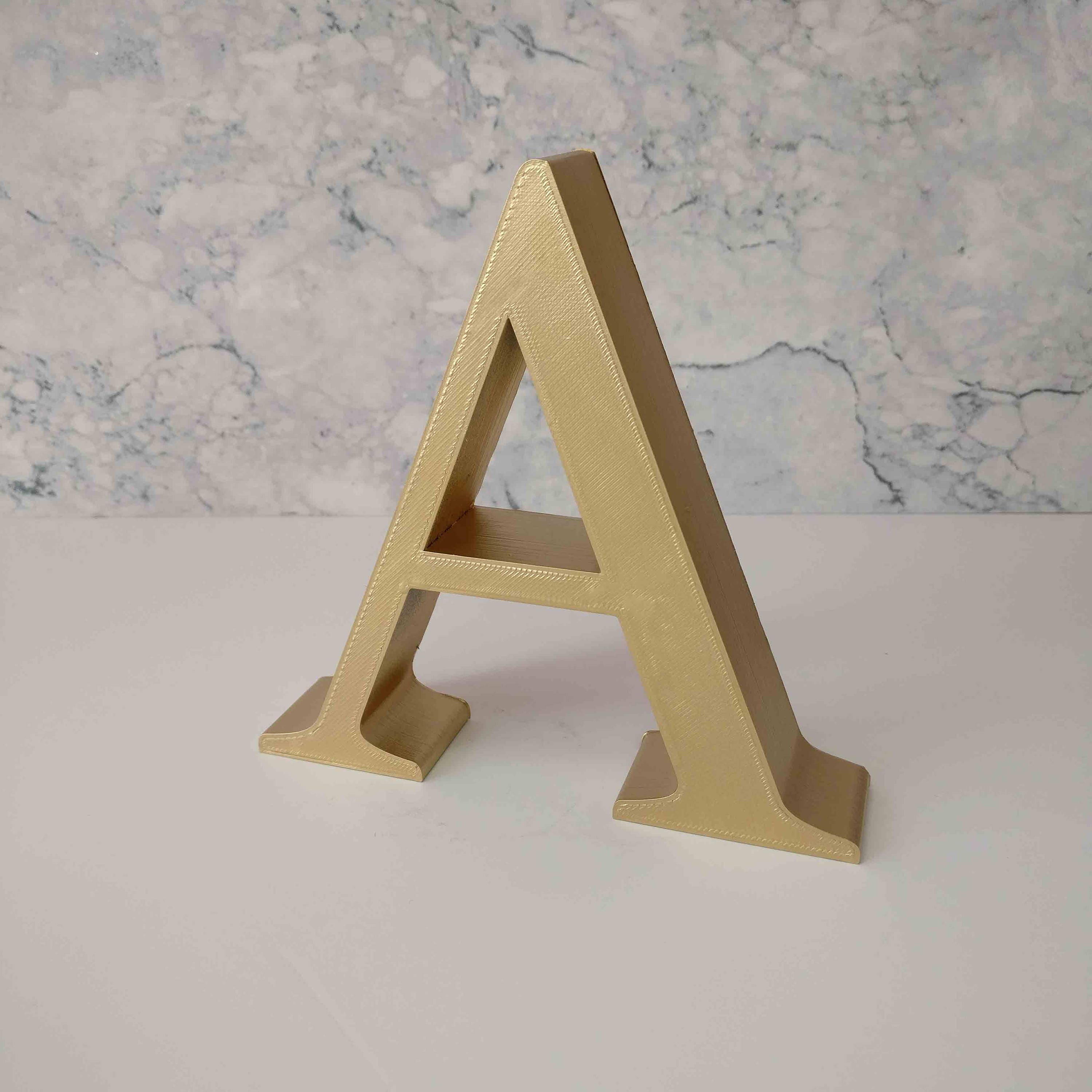 Personalised Free Standing Letters Free Standing Letters 3D