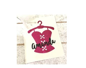 Corset decal, Corsette decal, Bachelorette vinyl decal, Bachelorette decal, Sexy decal, Bridal decal, Bridesmaid decal
