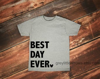 SALE! Best Day Ever Disney Tee, Family Disney Shirts, Boy Disney, Girl Disney, Baby Disney, Toddler Disney, Child, Mickey Mouse, Vacation