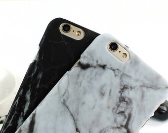White Marble Matte iPhone Case | iPhone 7/6/6S
