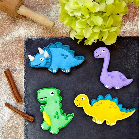 Dinosaur cookies