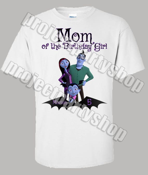 Download Vampirina Mom Shirt Vampirina Dad Shirt Vampirina Birthday