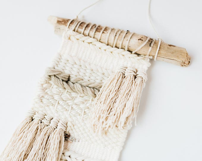 Woven Wall Hanging | Weaving | Wall Decor | Tapestry | Neutrals