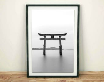 Japanese landscape | Etsy