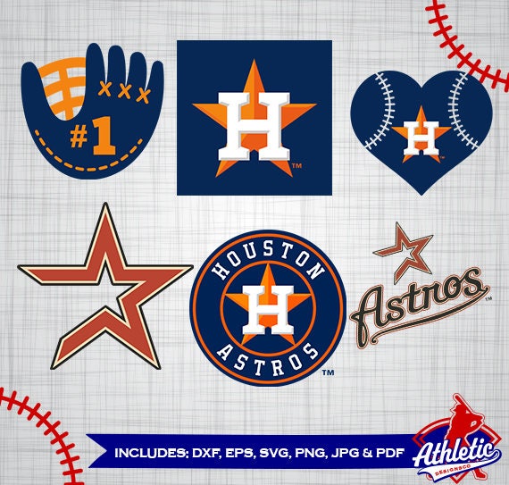 Houston Astros SVG Files Houston Astros Printable Images