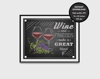 Wein Tafel Lustige Wein Zitate Wein Ist Die Antwort Druck