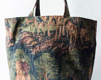 Fox hunt fabric | Etsy