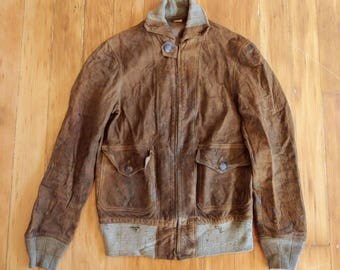 1930s leather jacket | Etsy
