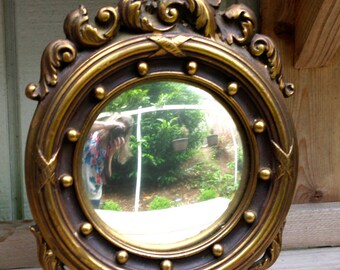 Vintage Eagle Convex Mirror