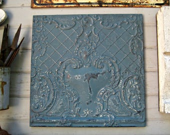 Framed Metal Wall Art framed antique ceiling tin. rustic wall decor. large wall art. Framed Metal Wall Art framed antique ceiling tin. rustic wall decor. large wall art.