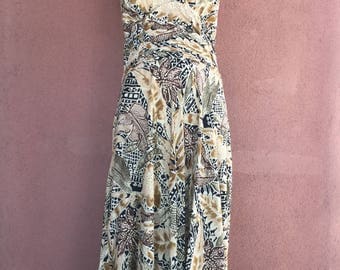 1980's - Studio 1940 - Halter Summer Dress