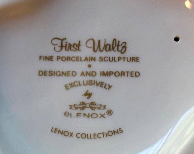 Lenox First Waltz Figurine, Sweet 16, Quinceanera Gift, Lenox Sculpture, Birthday Gift, Lenox Figurine