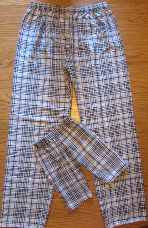Plaid flannel pajama bottoms,family pajamas,Christmas pajamas,matching pajamas,plaid pajama pants,his and hers,father and son