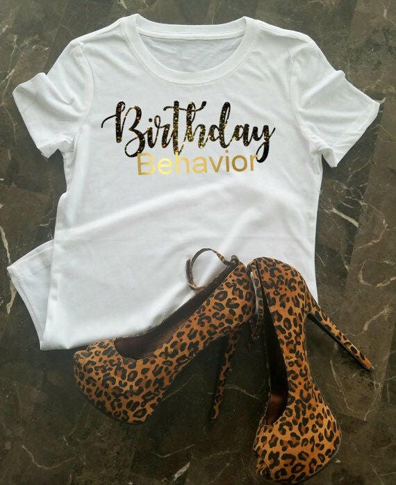 design a birthday shirt