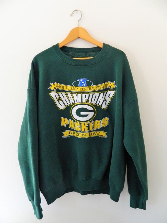 vintage green bay packers sweatshirt