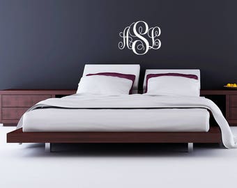 Monogram Wall Decal - Free Shipping
