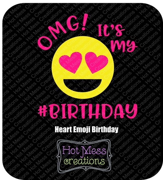 Download OMG It's My Birthday SVG- Birthday Girl Print- Birthday ...