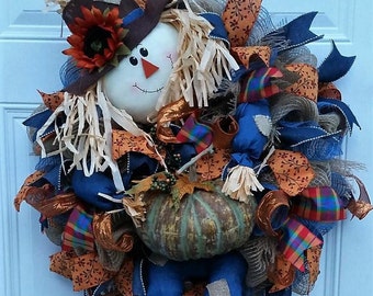 Fall Wreath for Front Door - Fall Wreath - Fall Door Wreath - Fall Door Decor - Fall Farmhouse Decor - Autumn Wreath - Autumn Door Wreath