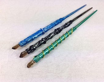 Dragontooth Wand Dragon Tooth Magic Wand Warlock Magic Wand LARP Magic Wand Wizard Wand Fairy Wand Witches Wand Gemstone Wand Nr 2
