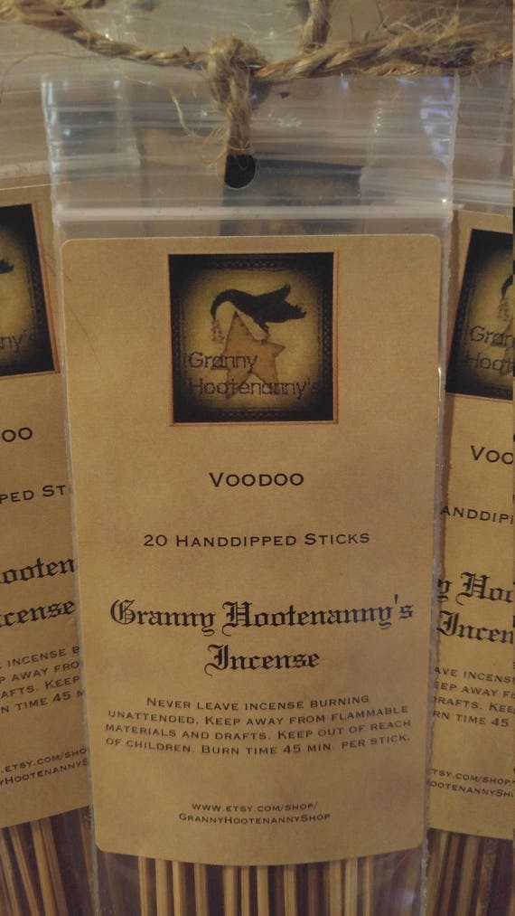 VOODOO INCENSE 20 Stick Pack