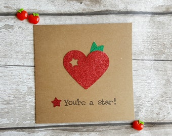 First Day of School Photo Card, Back to School Keepsake, First Day of Nursery, You're A Star, Personalised Photo Card, Graduation Card