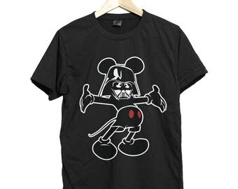 May the Mouse Be with You Mickey Star Wars Printable Iron On