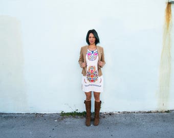 Mexican Embroidered Dress