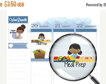 On Sale Meal Prep Planner Stickers, Meal Planning, Meal Prep Stickers, Monthly Stickers